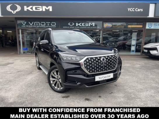 A 2025 KGM REXTON 2.2D K50 SUV 5dr Diesel T-Tronic 4WD Euro 6 (202 ps) READY TO GO DELIVERY M