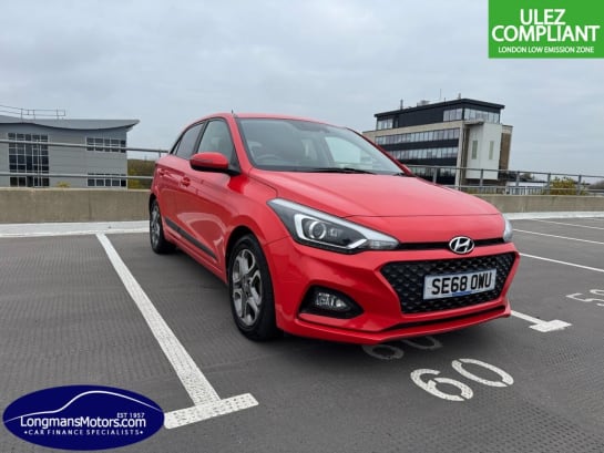 A null HYUNDAI I20 1.2 Premium Nav Hatchback 5dr Petrol Manual Euro 6 (s/s) (84 ps) 1 year mot