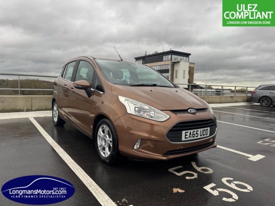 A null FORD B-MAX 1.6 Zetec MPV 5dr Petrol Powershift Euro 5 (105 ps) 1 year mot and service