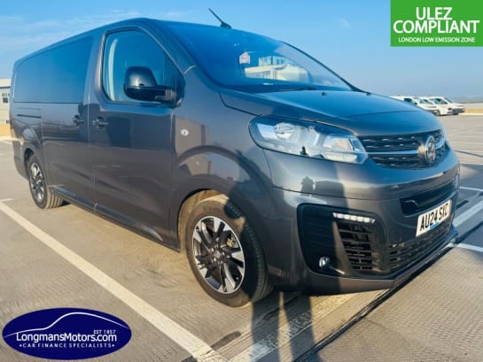 A null VAUXHALL VIVARO-E LIFE 50kWh Ultimate MPV 5dr Electric Auto LWB (8 Seat, 7.4kW Charger) (136 ps) U