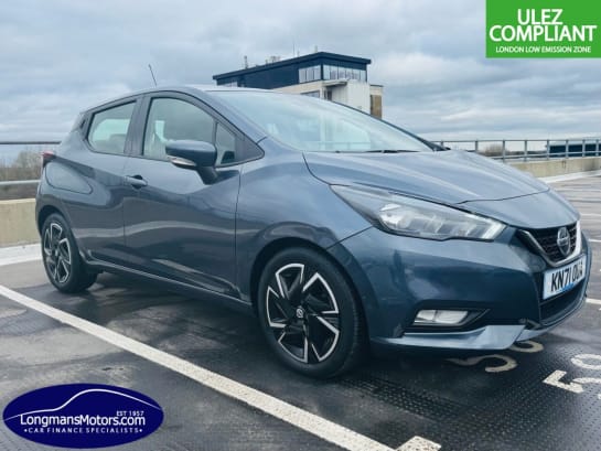 A null NISSAN MICRA 1.0 IG-T Acenta Hatchback 5dr Petrol XTRON Euro 6 (s/s) (92 ps) 1 year mot