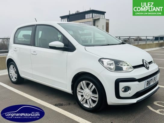 A null VOLKSWAGEN UP! 1.0 High up! Hatchback 5dr Petrol Manual Euro 6 (90 ps) 1 year mot and serv