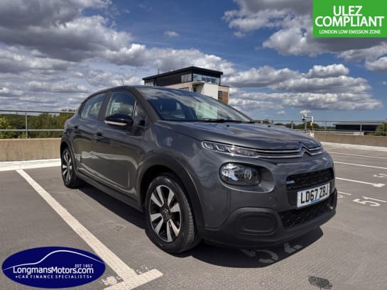 A null CITROEN C3 1.2 PureTech Feel Hatchback 5dr Petrol Manual Euro 6 (82 ps) 1 year mot and