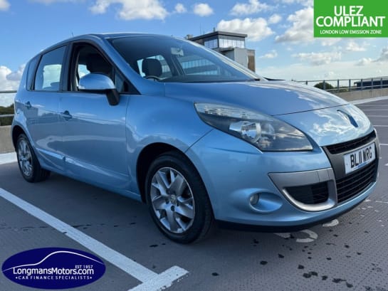 A 2011 RENAULT SCENIC 1.6 VVT Expression MPV 5dr Petrol Manual Euro 5 (110 ps) 1 year mot and ser