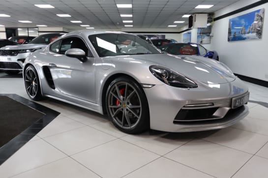 A null PORSCHE 718 2.5T CAYMAN S PDK AUTO 350 BHP PASM+PCM+HTD SEATS+PDK+HISTORY!