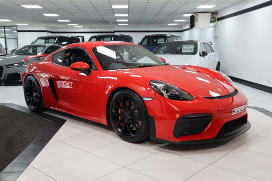 A null PORSCHE 718 CAYMAN 4.0 GT4 Coupe 2dr Petrol PDK Euro 6 (s/s) (420 ps) 1 OWNER LOW MILES SIMPLY