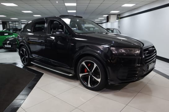 A 2018 AUDI Q7 3.0 TDI V6 50 Black Edition SUV 5dr Diesel Tiptronic quattro Euro 6 (s/s) (