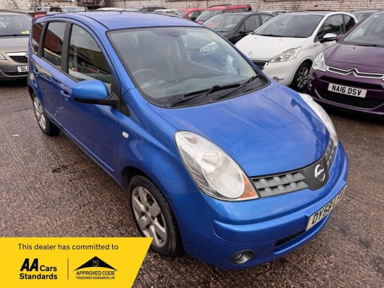 A 2008 NISSAN NOTE 1.6 16V Tekna Auto Euro 4 5dr