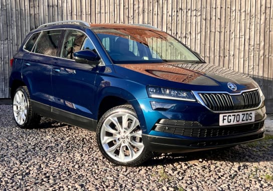 A 2020 SKODA KAROQ 1.5 TSI ACT SE L SUV 5dr Petrol DSG Euro 6 (s/s) (150 ps)