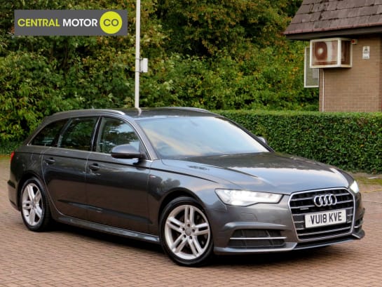 A 2018 AUDI A6 AVANT 2.0 TDI S line Estate 5dr Diesel S Tronic quattro Euro 6 (s/s) (190 ps)