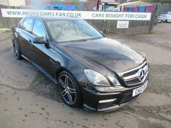 A 2012 MERCEDES E CLASS E63 AMG