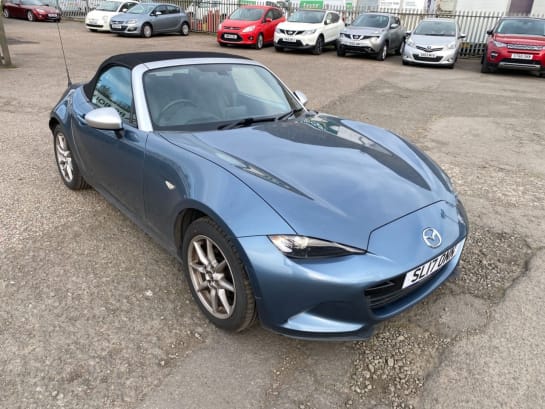 A 2017 MAZDA MX-5 ARCTIC