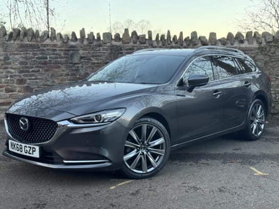 A 2018 MAZDA MAZDA6 2.2 SKYACTIV-D Sport Nav+ Tourer 5dr Diesel Manual Euro 6 (s/s) (184 ps)