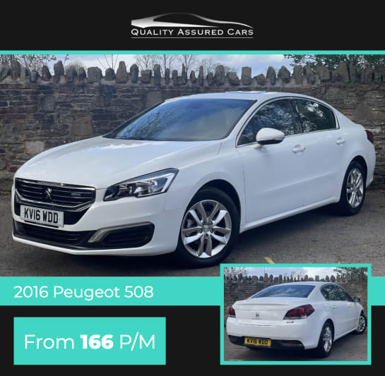 A 2016 PEUGEOT 508 BLUE HDI ACTIVE