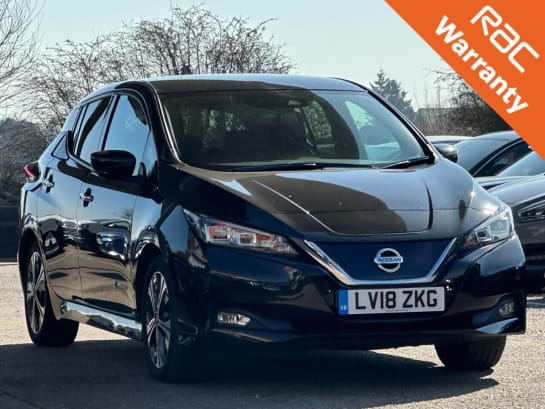 A null NISSAN LEAF 40kWh Tekna Hatchback 5dr Electric Auto (150 ps) **SATNAV~SENSORS~2 KEYS**