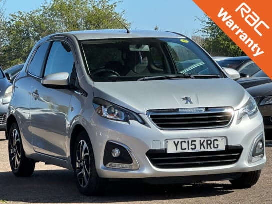 A null PEUGEOT 108 1.2 VTi PureTech Allure Hatchback 3dr Petrol Manual Euro 5 (82 ps)