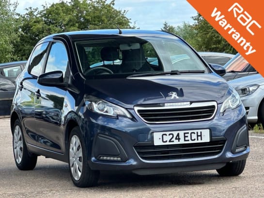 A null PEUGEOT 108 1.0 Active Hatchback 5dr Petrol Manual Euro 6 (68 ps) **HPI CLEAR~2 KEYS~FR