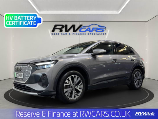 A null AUDI Q4 E-TRON 35 Sport SUV 5dr Electric Auto 55kWh (170 ps)