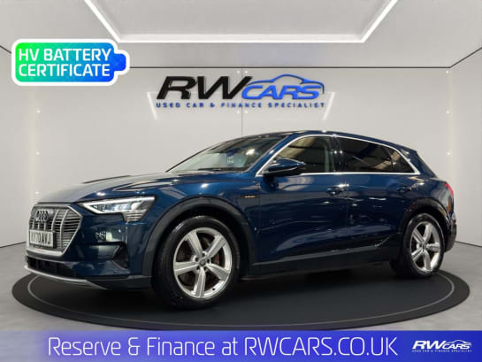 A null AUDI E-TRON 50 Technik SUV 5dr Electric Auto quattro 71.2kWh (313 ps) (C+S)