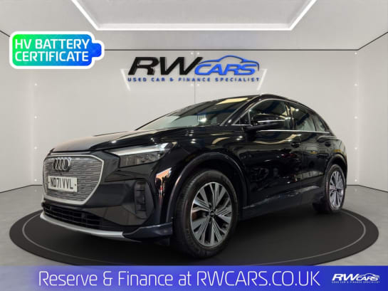 A null AUDI Q4 E-TRON 35 Sport SUV 5dr Electric Auto 55kWh (170 ps)