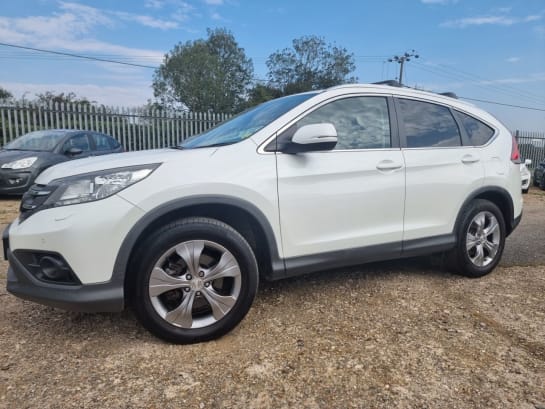 A null HONDA CR-V 2.2 i-DTEC SR SUV 5dr Diesel Auto 4WD Euro 5 (150 ps) WHITE PEARL ORCHID ME