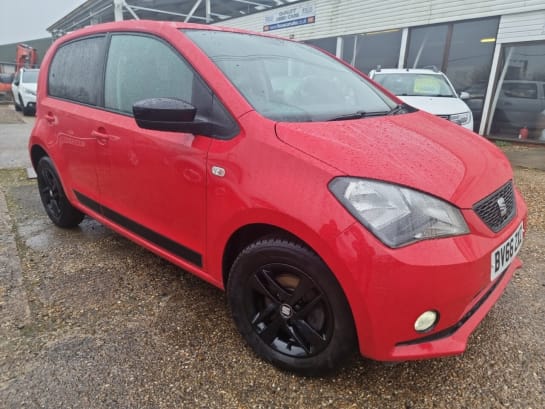 A null SEAT MII 1.0 12v Design Mii Hatchback 5dr Petrol Manual Euro 6 (60 ps) SATNAV + BLUE