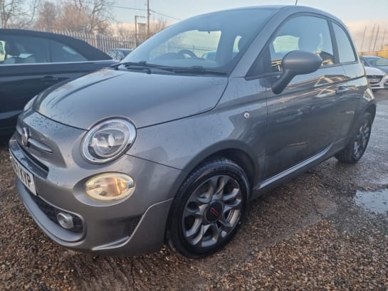 A null FIAT 500 1.2 S Hatchback 3dr Petrol Manual Euro 6 (s/s) (69 bhp) PARK SENSORS + CRUI