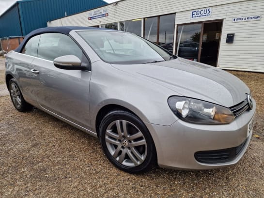 A 2015 VOLKSWAGEN GOLF 1.6 TDI BlueMotion Tech S Cabriolet 2dr Diesel Manual Euro 5 (s/s) (105 ps)