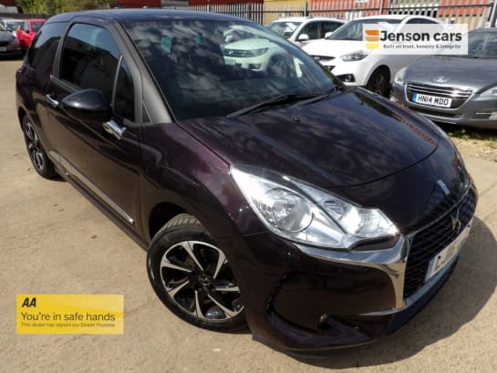 A null DS AUTOMOBILES DS 3 1.6 BlueHDi Elegance Hatchback 3dr Diesel Manual Euro 6 (s/s) (100 ps)