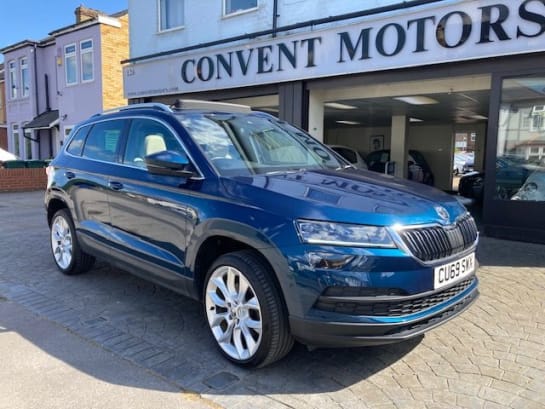 A null SKODA KAROQ 1.5 EDITION TSI DSG 5d 148 BHP SAT NAV, PANO, LEATHER, 19 INCH