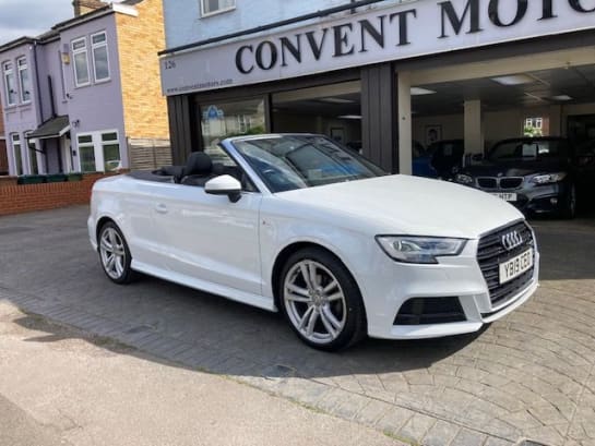 A null AUDI A3 CABRIOLET 1.5 TFSI CoD 35 S line Convertible 2dr Petrol S Tronic Euro 6 (s/s) (150 ps