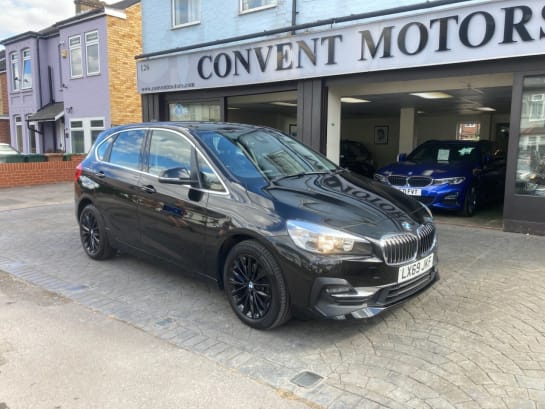 A null BMW 2 SERIES ACTIVE TOURER 2.0 220i GPF Luxury MPV 5dr Petrol DCT Euro 6 (s/s) (192 ps) FULL BLACK LEA