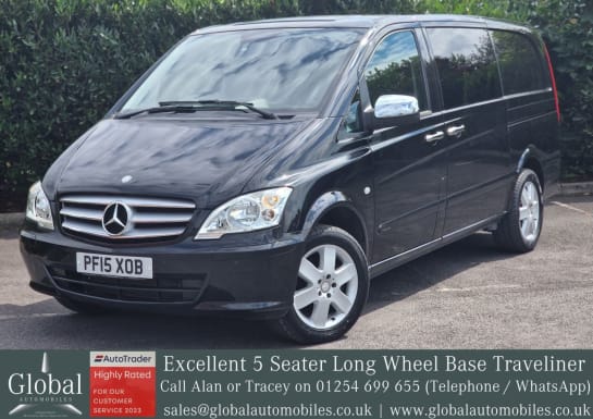 A null MERCEDES-BENZ VITO 2.1 116 CDI DUALINER LONG 163 BHP LONG WHEEL BASE | HEATED SEATS