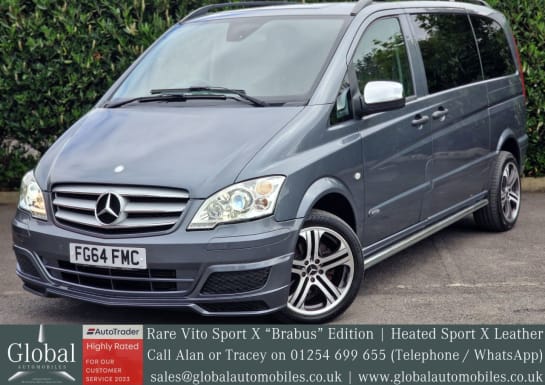 A null MERCEDES-BENZ VITO BRABUS SPORT X 3.0 V6 122 CDI DUALINER 224 BHP 3.0 V6 | RARE BRABUS VITO X