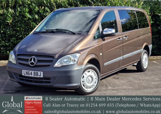 A null MERCEDES-BENZ VITO 2.1 113 CDI TRAVELINER 8 SEAT 5d 136 BHP 8 SEATER | 39,000 MILES | AUTO