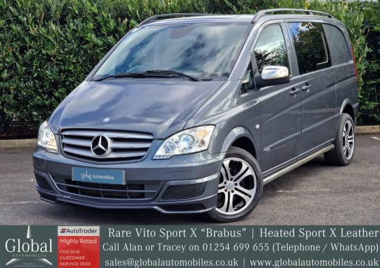 A null MERCEDES-BENZ VITO BRABUS SPORT X 3.0 V6 122 CDI DUALINER 224 BHP 3.0 V6 | RARE BRABUS VITO X