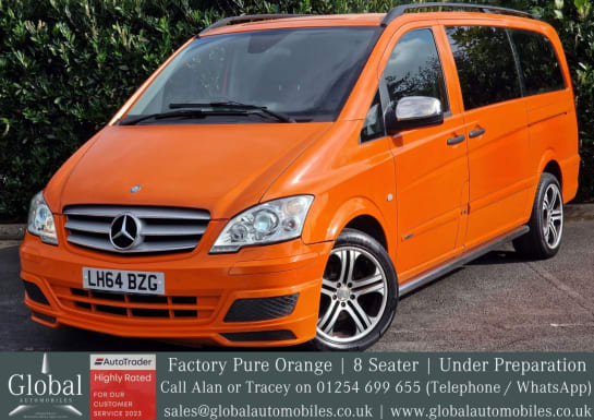 A null MERCEDES-BENZ VITO BRABUS SPORT X 3.0 V6 122 CDI DUALINER 224 BHP FACTORY ORDER | 8 SEAT BRABU