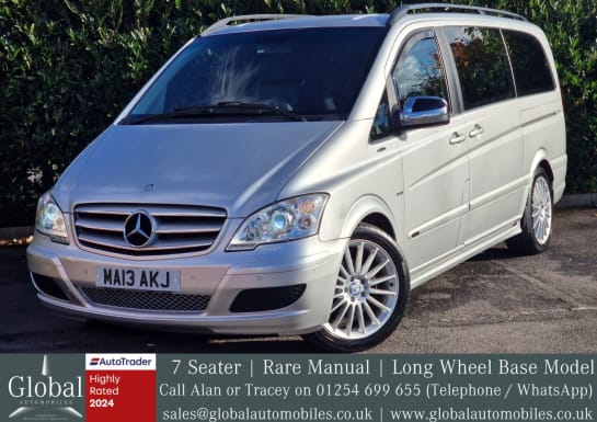 A null MERCEDES-BENZ VIANO 2.2 CDI Ambiente MPV 5dr Diesel RWD L1 H1 (216 g/km, 163 bhp) RARE MANUAL |