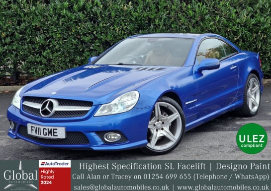 A null MERCEDES-BENZ SL 3.5 SL350 Convertible 2dr Petrol 7G-Tronic (226 g/km, 315 bhp) SPECIAL FACT