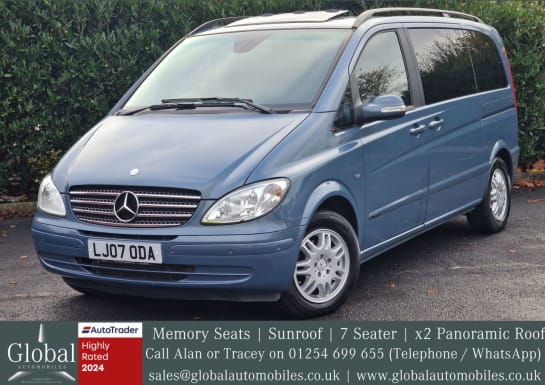 A null MERCEDES-BENZ VIANO 3.0 CDI Ambiente MPV 5dr Diesel Automatic RWD L1 H1 (244 g/km, 204 bhp) ONL