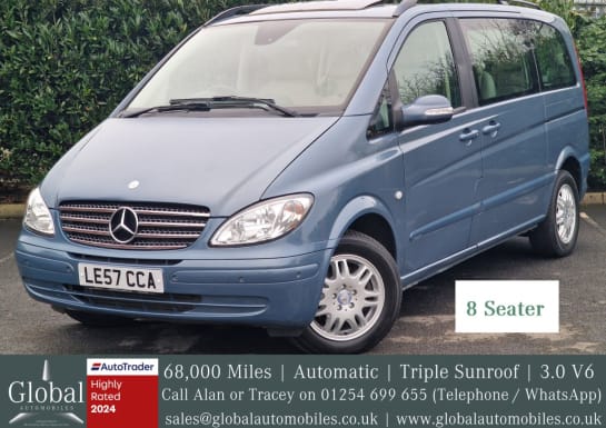 A null MERCEDES-BENZ VIANO 3.0 CDI Ambiente MPV 5dr Diesel Automatic RWD L1 H1 (244 g/km, 204 bhp) 8 S