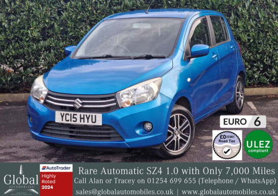 A null SUZUKI CELERIO 1.0 SZ4 Hatchback 5dr Petrol AGS Auto Euro 6 (68 ps) ZERO ROAD TAX | ULEZ |