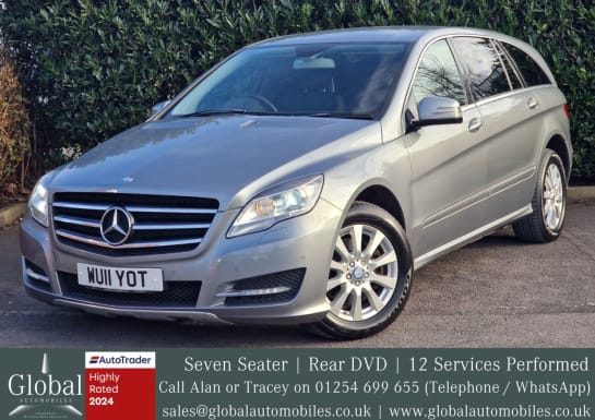 A null MERCEDES-BENZ R CLASS 3.0 R350L CDI MPV 5dr Diesel G-Tronic+ 4WD Euro 5 (7 seats) (265 ps) REAR D