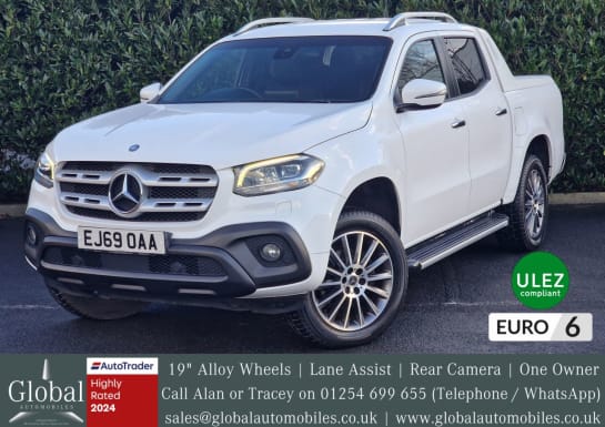 A null MERCEDES-BENZ X-CLASS 2.3 CDI Progressive Pickup Double Cab 4dr Diesel Auto 4MATIC Euro 6 (190 ps