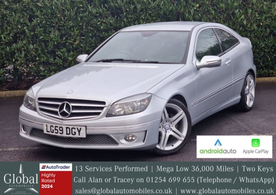 A null MERCEDES-BENZ CLC CLASS 2.1 CLC220 CDI Sport Coupe 3dr Diesel Auto Euro 4 (150 ps) 13 SERVICES | AU
