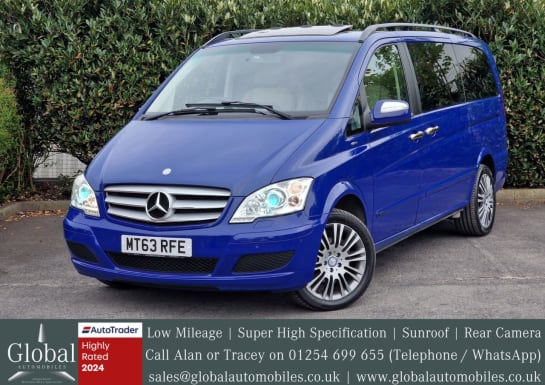 A null MERCEDES-BENZ VIANO 2.2 CDI Ambiente MPV 5dr Diesel Automatic RWD L1 H1 (216 g/km, 163 bhp) MEG