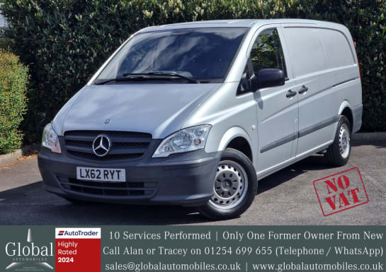 A null MERCEDES-BENZ VITO 2.1 116 CDI Sport Panel Van 5dr Diesel Manual L3 (184 g/km, 163 bhp) 1 FORM