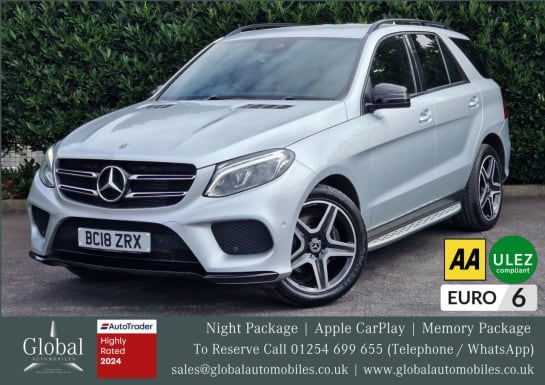 A 2018 MERCEDES-BENZ GLE 2.1 GLE250d AMG Night Edition SUV 5dr Diesel G-Tronic 4MATIC Euro 6 (s/s) (
