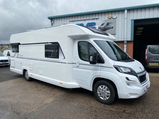 A null PEUGEOT BAILEY AUTOGRAPH 79-6 BLUE HDI 440 6 BERTH EURO 6 MOTORHOME TINY 9K MILES PLEASE SEE LINK IN