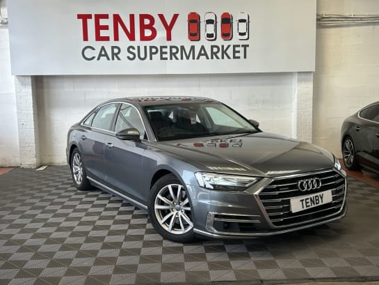 A null AUDI A8 3.0 TDI QUATTRO MHEV 4d 282 BHP SOFT CLOSE DOORS+REVERSE CAMERA